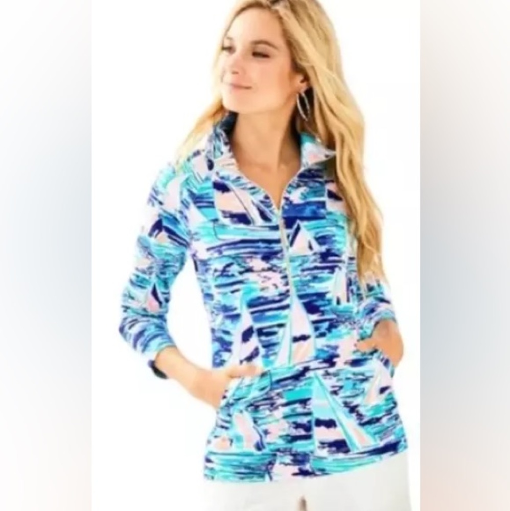 Lilly Pulitzer Popover in Pier Pressure. Size XL